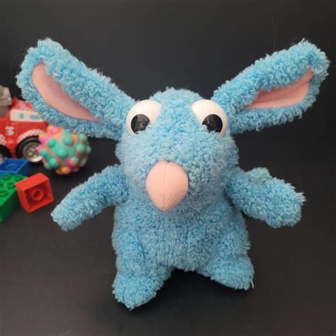 RARE Tutter Mouse Plush Toy/jim Henson's Bear in the Big Blue House Stuffy/fisher Price Mattel ...