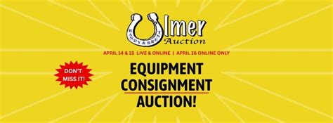 Spring Upper Midwest 3 Day Equipment Consignment Auction, 9610 51st Ave ...