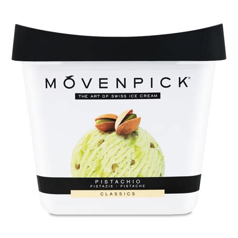 Мороженое 14.1% Пломбир Pistachio Movenpick Ведро 520г (Швейцария ...
