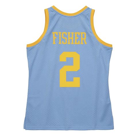 Derek Fisher Los Angeles Lakers 2001-02 MPLS Swingman Jersey