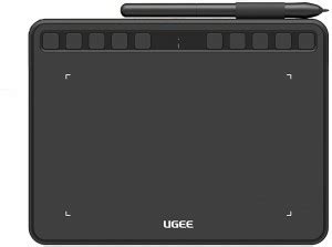 UGEE S640 Graphic Tablet 6 x 4.3 Inch working Area Pen Tablet 8192 ...