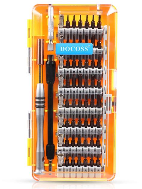 DOCOSS 60 in 1 Precision Magnetic Screw driver tool kit For Mobile ...