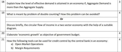 CBSE Class 12 Economics sample paper 2019: Check the entire sample ...