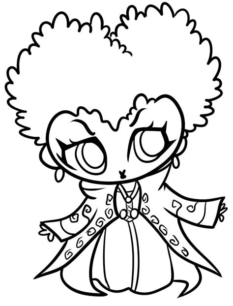 Hocus Pocus Coloring Sheet Free - Free Printable Templates