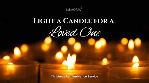 Light a Candle Memorial Service - Memoria South Leicestershire, Memoria ...