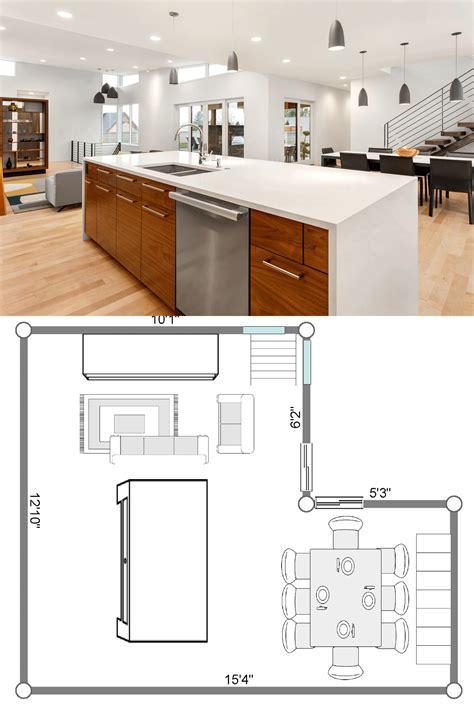 9 Awesome Kitchen Layouts With An Island - Home Decor Bliss