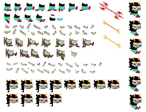 Homestuck Pixel Sprite Base