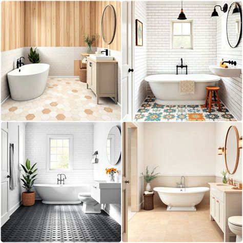 25 Vinyl Bathroom Flooring Ideas for Every Budget