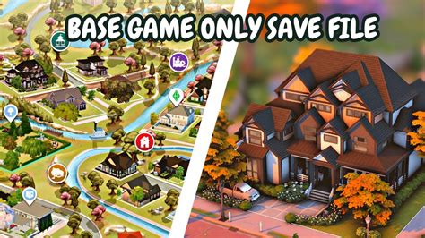 Image result for Sims 4 Base Game Save File Mod