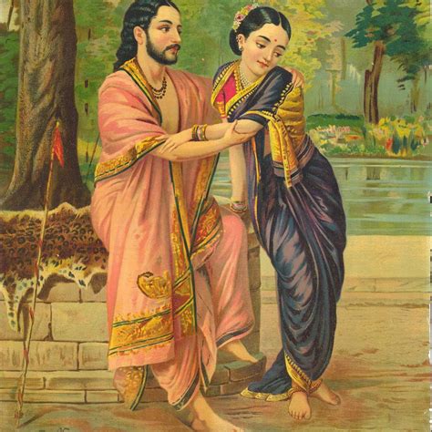 10 Famous Romantic Raja Ravi Varma Paintings | Paintphotographs