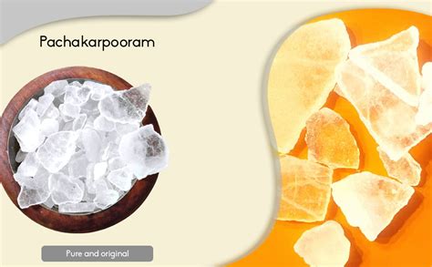 EpoojaCart - Pachakarpooram- Pacha Karpooram- Pacha Karpooram stone (50 ...