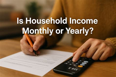 Is Household Income Monthly or Yearly? Meaning, Examples & Calculator