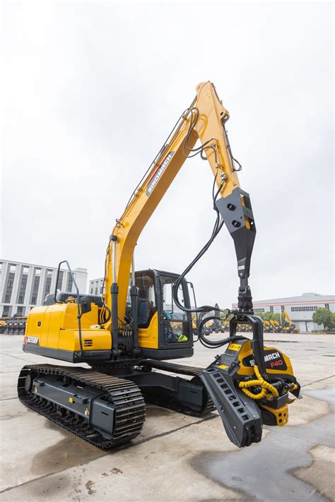 Image result for Small Excavator Logging