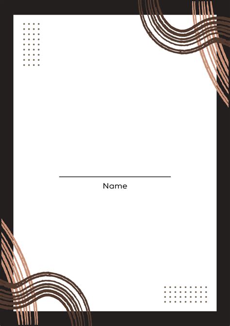 Binder Cover Templates Free Blank Free Printable Binder Cover