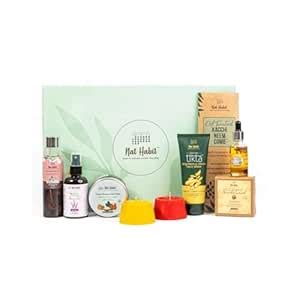Buy Nat Habit Nature's Homecoming Gift Set With Brightening Ubtan Tikta ...