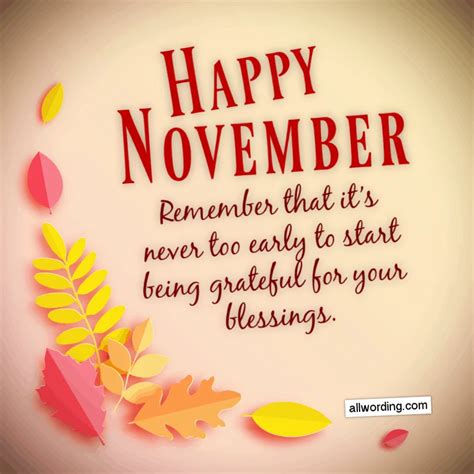 november blessings quotes