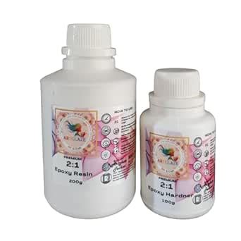 Artglaze 2:1 Epoxy Resin & Hardener – Crystal Clear, Non-Yellowing ...
