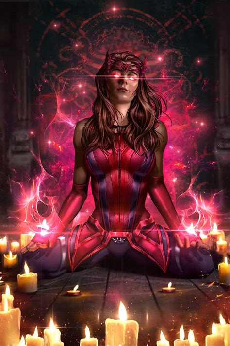 Scarlet Witch MCU - Marvel FanArt, Jakub (Jacob) Drozd | Scarlet witch ...