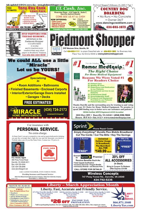 Piedmont Shopper Danville Va Pets at Paige Katie blog