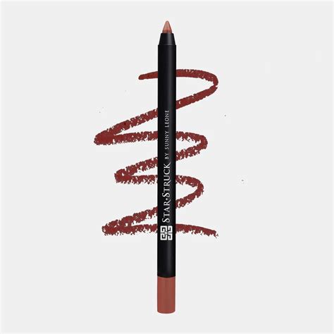 Cinnamon - Long Wear Lip Liner, Brown | 1.2gms – Star Struck by Sunny Leone