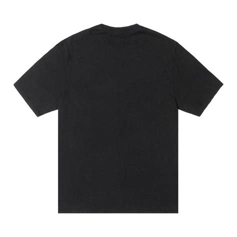 Stussy Jumbo T-Shirt Pigment Dyed Black Price in India | Culture Circle