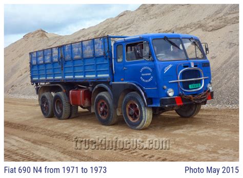 Fiat 690 N4 from 1971 to 1973 :: truckinfocus.com