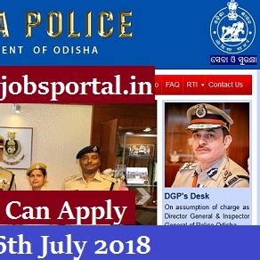 Police Vacancy for 1722 Posts of Constables 2018