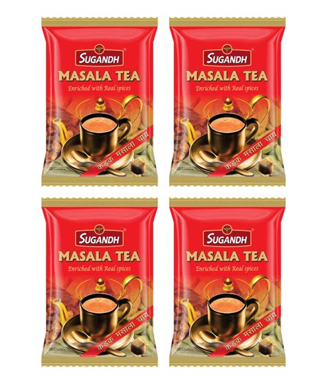 Sugandh Masala Tea 800g (Pack of 4 x 200g Each) – Sugandh Tea