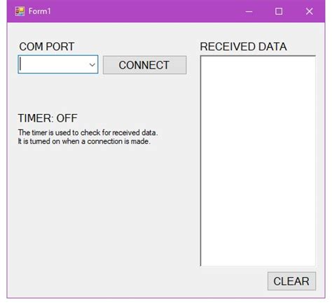 Send Data From Visual Basic to Arduino 的图像结果