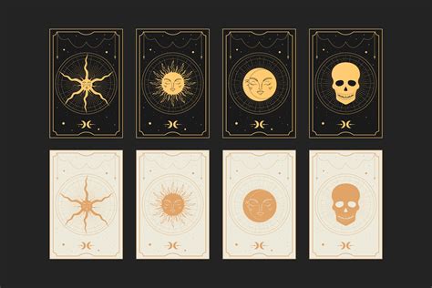 Tarot Cards Design Set Graphic by Mariia Petrova · Creative Fabrica