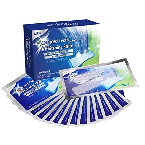 EarthlyProducts Sparkling White Smiles Advanced Teeth Whitening Strips ...