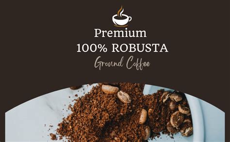 Tripathi Products 100% Robusta Premium Ground Coffee - 400g | Rich ...