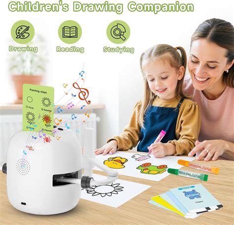 Gezxt Drawing Robot for Kids, Montessori Painting Learning India | Ubuy