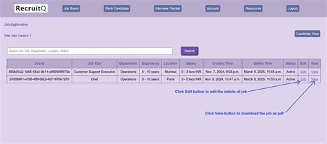 Job Board - Online platform to source candidates efficiently. RecruitQ