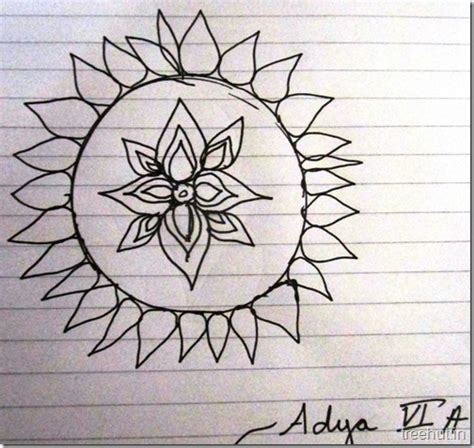 Easy and Beautiful Rangoli Designs