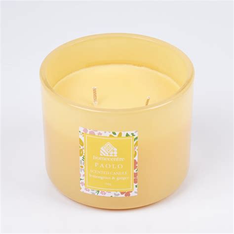 Buy Paolo Lemongrass and Ginger Scented Jar Candle from Home Centre at ...