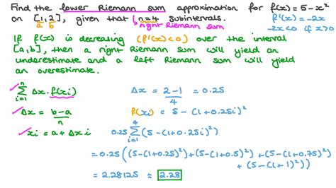 I For Riemann Sums Formulas Riemann Sums