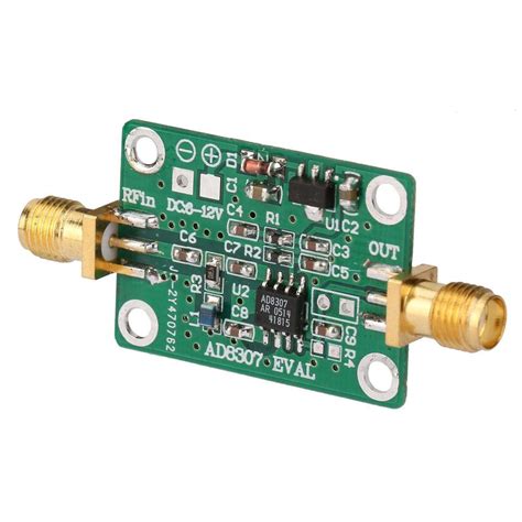 Keenso AD8307 RF Power Meter, Logarithmic Testing Detector 0.1-600M -75 ...