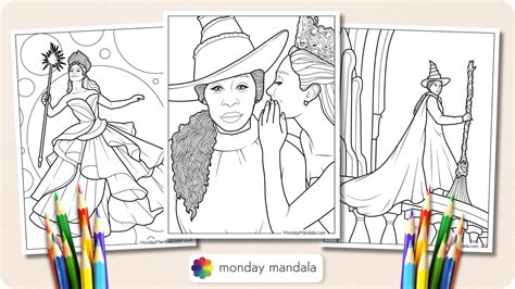 24 Wicked Coloring Pages (Free PDF Printables)