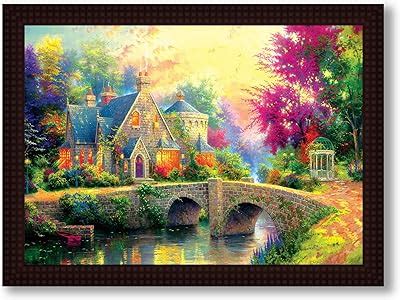 Tamatina Framed Canvas Painting||Frame Size-15.5 X 11.5 inches (40X30 ...