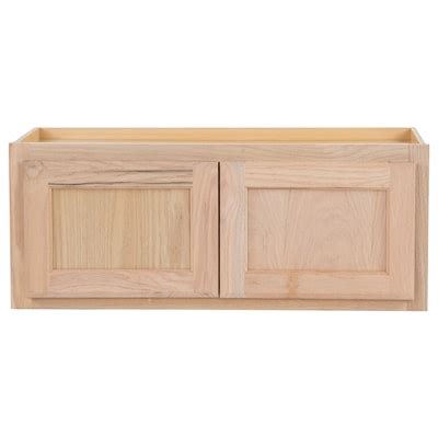 Unfinished 30-Inch-Wide Kitchen Cabinets at Lowes.com