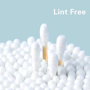 Buy Clear & Sure Sterilized Wooden Cotton Swabs Sticks, Medical Grade ...