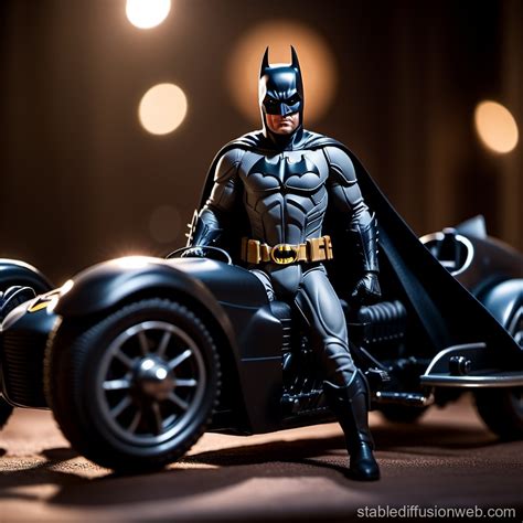 Batman Action Figure with Vehicle | Stable Diffusion Online