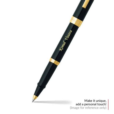Sheaffer 9471 Sagaris Rollerball Pen Black with Gold Tone Trim – Offio.in