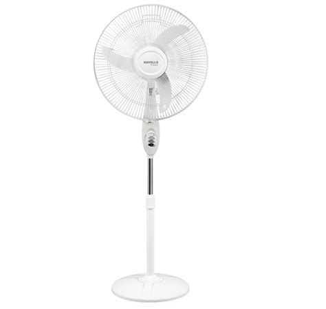Buy Havells Pedestal Fan 450mm White SPRINT 18 HS Online - Technocart.com
