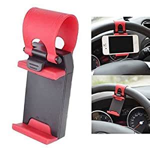 Autostark Car Steering Wheel Mobile Phone Socket Holder for Tata Indica ...