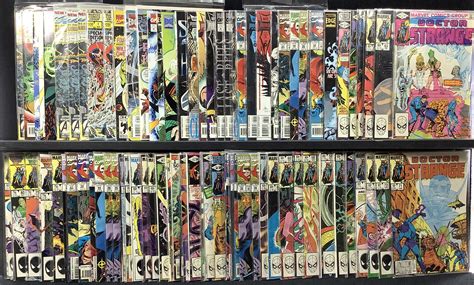 Lot - (88) 1980-1995 Marvel Dr. Strange Comics