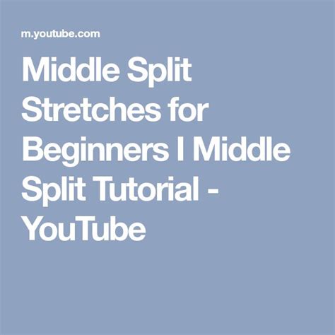 Learning Middle Splits 的图像结果