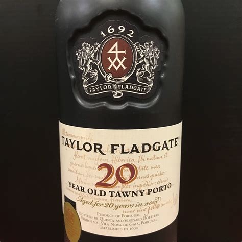 Taylor Fladgate 20 year old Tawny Port [fortified 20% abv sweet] - $61. ...
