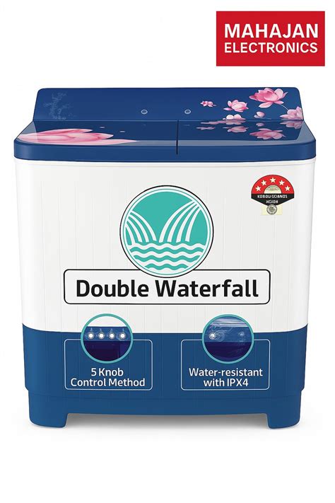 Voltas Beko WTT85DBLG/FLRB5 8.5 Kg Semi-Automatic Top Load Washing Mac